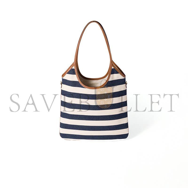 M1v M1v ivy canvas and leather bag 5bg231_2ibb (40*35cm)